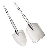 Lehm Spaten Kleine elektrische Spitzhacke, Sechskantgriff, verbreiterter Meißel, Erdaushub, Grabenaushub, Lochaushub, Ausgraben von Baumsetzlingen(Pointed Shovel)