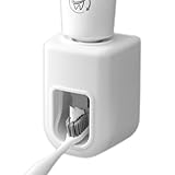 Zahnpastaspender und -Halter, Zahnpastaspender zur Wandmontage - Wandmontierter automatischer Zahnpasta-Quetscher für Badezimmer - Wandmontierter Zahnpasta-Quetscher für Kinder- und Familienduschen