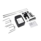 KEXIAO Tragbares BBQ Werkzeug Set Elektrischer Grillmotor Elektrischer BBQ Grillset für Camping Kochen mit Drehfunktion