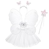 DEARMAMY 1 Set Fairy Rock Performance Kleid Kostüm Für Mädchen Glitzernde Oberteile Und Strumpfhosen Für Festivals Und Partys Ideal Für Kreative Auftritte Und Besondere Anlässe