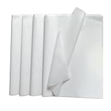 LGIFUTMAX Seidenpapier weiß für Geschenktüten 120 Blatt Seidenpapier Großpackung 35 x 50 cm Verpackungspapier für Geschenkpapier Füller Blumen Kunsthandwerk Geburtstag Hochzeitsdeko Valentinstag Dekor