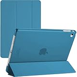 Smart-Schutzhülle für iPad Air 1/2 (2013/2014), iPad 5. / 6. Generation 9,7 (2017/18) mit automatischer Sleep/Wake-Funktion, Standfunktion für Air 2 (Aqua)