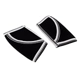 Zambuph Stützen Sie Ihre Ellbogen mit 2 Neopren Ellbogenmanschetten für Powerlifting, Golf, Volleyball und andere Intensive Fitness Workouts (Powerlifting, Tennis, Golf), Schwarz, XXL