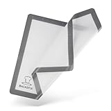 Backefix Silikon Backmatte 40x30 cm | hochwertige wiederverwendbare Silikonbackmatte Schadstoff frei | einfach, umweltbewusst und gesund backen mit Dauerbackmatte | spülmaschinenfest, zuschneidbar
