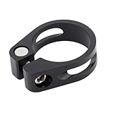 HOUSON Fahrrad Sattelkloben, Fahrradsitz Adapter Sattelstützenklemme Aluminium Legierung Sattelklemme Fahrradsattel Befestigung für MTB und Rennrad 34.9mm