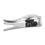 TOYANDONA Edelstahl Kastanienöffner Kastanienknacker mit Verschleißfestem Design Komfortablem Griff Rostfrei Für Große Haselnüsse Walnüsse Macadamianüsse Langlebig und Einfach Zu Reinigen