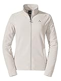 Schöffel Damen Fleece Jacket Leona3, whisper white, 46