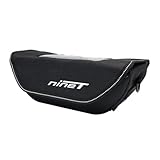 XWDPDNHHD Satteltaschen Motorrad-Lenkertasche Für B&MW R NineT RnineT R Nine T, Tragbare Aufbewahrung, wasserdichte Handytaschen, Werkzeugplatzierungspaket Aufbewahrungstasche(SCHWARZ 1)