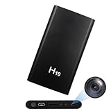 KAMREA HD1080P 5000mAh Versteckte Kamera Mini Überwachungskameras, Videorecorder Powerbank Kamera Nanny Cam für Sicherheit zu Hause und im Büro