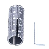 Akozon Schalthebelabdeckung, Motorrad Schalthebel Pedalabdeckung Vergrößerer Aluminiumlegierung Ersatz für S1000XR K1600 G310R/GS R1250GS F800GT(Grau)