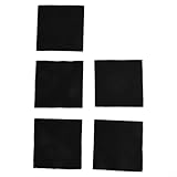 Bulevisiter Quadratische Aktivkohlefilter, 8 x 8 x 0,5 cm, für Kompost- und Gartenabfalleimer, langlebig, 2-3 Monate Leistung, Luftreinigung