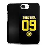 Premium Case kompatibel mit Apple iPhone 16e 2025 Smartphone Handyhülle Schutzhülle matt Borussia Dortmund BVB Trikot