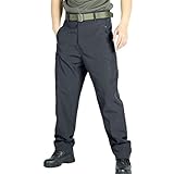 Generisch Cargohose Herren Leichte Outdoor Wanderhose Wasserdicht Outdoorhose Männer Arbeitshosen Baumwolle Militär Ripstop Taktische Hose Freizeithose Funktionshose mit Multi Taschen