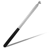 Molain Teleskop Fahnenstange, Handheld teleskop fahnenmast Edelstahl, 1.6m Flaggenstock Teleskopstab Teleskopschlagstock Fahnenmast für Lehrer Reiseleiter Camping Ausflüge Wettbewerbe