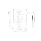 MasterClass Glas-Saucen-/Fettabscheider-Kanne, 450ml / 2 Tassen / 16 fl oz Fassungsvermögen, 7,9 x 14,5 x 12,5 cm