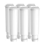 Waterdrop 6 Kaffeewasserfilter Ersatz für Wasserfilter Melitta® Filterpatrone, Nivona® Wasserfilterpatrone, Krups® F088, TÜV SÜD Zertifiziert