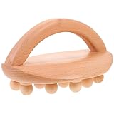 FRCOLOR Beauty-Pinsel-Rollstab heizlùfter handmassagegeräte körperbürste fußmassage tragbar Tee-Ei werkzeug Massagegerät zur Schmerzlinderung Massagebürste für den Körper hölzern
