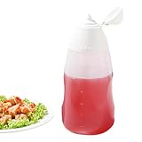 Squeeze-Sauce-Flasche - Auslaufsichere Quetschflaschen für Gewürze | Deckelverschluss unserer Squeeze-Saucenflasche verhindert das Verschütten und, Dressings, Kunsthandwerk