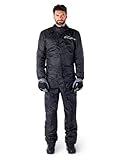 Alpinestars Regenkombi Hurricane Rain V2 Suit Regenschutz Regenanzug, BLACK, XXL