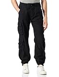 Brandit Hose Pure Vintage, Größe:XL, Farbe:Schwarz