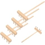 VICASKY Sandkasten Rechen Aus Handgefertigte Dekorative Rechen Für Sandkasten Zubehör x Ideales Für Und Kreative Sandspielprojekte