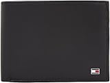 Tommy Hilfiger ETON CC AND COIN POCKET Geldbörsen Herren, Schwarz (Black), OS
