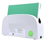 Hotmelt Bindemaschine, Mini A4 Elektrische Thermobindemaschine, Maximale Bindestärke 33mm, Buchbinder Book Ridge Kit, Schnelle Bindung für Fotodokumente, Berichte