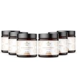 bedrop Manuka Honig mit MGO 500+ XXL Glas - 100% echter Premium Manukahonig aus Neuseeland mit zertifiziertem Methylglyoxal Gehalt (Analyse-Zertifikat) - 140g (6er Pack)