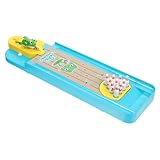ibasenice 1 Set Bowlingtisch Spiel Tischmarken Pool Innenbälle Mini Aufblasbare Maschine Bowling Für Kleinkinder Dekompressionsstütze Party Favor Abs
