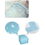 DECHOUS Dicke Hundetrainingsunterlagen S 33X45cm 100 Stück Wasserabsorbierend Vliesstoff für Welpen und Ältere Hunde Einweg Pads für Wohnung Auto und Tierkäfig