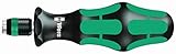 Wera 05051462001 816 R Bit-Handhalter mit Rapidaptor Schnellwechselfutter, 1/4 Zoll x 119 mm