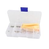 Brille Sonnenbrille Reparaturkit Augenbrillen Reparaturschraubendreher Set für Brillen Sonnenbrille Brillen Augenbrillen Reparaturwerkzeug Kit Kit (500PCS) (120 Stück)