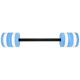 Sangeponiang EVA Umweltfreundliche Wasserhantel, für Schwimmen und Fitness, lange Rundheit, schwimmende Spielzeugausrüstung, für Aqua-Übung und Pool-Workout