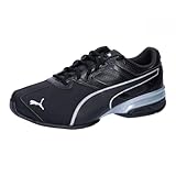 PUMA Herren Tazon 6 FM Low-Top Trainer, Puma Black-Puma Silver, 42 EU