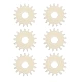 GARIOUANS 6 Stück Ersatzteil für Brutmaschinenmotoren Verstellbares Rollenrad für Geflügelbrutapparate Kompatibel mit Hühner Enten und Gänseeiern