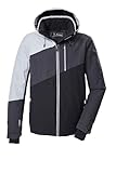 killtec Herren Skijacke/Funktionsjacke mit abzipbarer Kapuze und Schneefang KSW 102 MN SKI JCKT, schwarz, 3XL, 43446-000