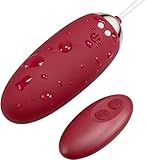 Sexspielzeug Vibrator - Vibration Für Frauen Sex Spielzeug Für Paare Vibrator Mit Fernbedienung Liebeskugeln - Mit Vibrationen Sex Toys,Sex Spielzeug Für Die Frau(burgunderrot)
