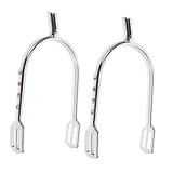 minkissy Sporen Aus Zinklegierung Reitsporen Bling Equestrian Gear Reitsporenriemen Aus Zinklegierung Englische Pferdesporen Stumpfe Sporen Für Damen Englische Sattelunterlagen
