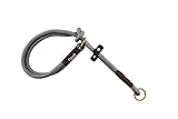 Floxik Paracord Halsband Hund grau 60cm ø11mm