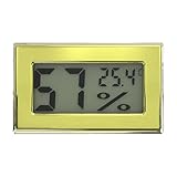 Hygrometer für Humidor,Digitales Hygrometer für Humidor | Hochpräzises Hydrometer-Feuchtigkeitsmessgerät | Tragbares digitales Temperaturmessgerät, Temperatur- und