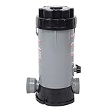 Teichfilter Schwimmskimmer Automatischer Chemikalienzufuhr Chlorspender Schwimmbadausrüstung Bequem zu reinigen