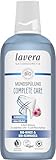 lavera Mundspülung Complete Care - Alkoholfrei -Fluoridfrei - Bio-Minze und Bio-Echinacea für 5-fach-Wirkung - Vegan - Naturkosmetik - 400 ml