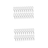 Toddmomy 1 Satz Schneller Haken Schlüsselanhänger Bastelzeug Rucksacknike Travelit Rucksacksauger Clip Zink Schlüsselbund Montieren Klettern Hängenden Haken Kletterkarabiner Silver 20 Stück