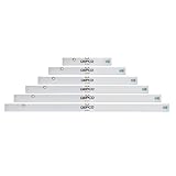 GEPCO Richtlatten 6tlg Set 60-100-120-150-180-200 cm Alu 2 Libellen Wasserwaagen
