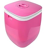 Syntrox Miniwaschmaschine Rosa, geräuscharmer Betrieb, Gewicht: ca. 5,5 kg, Schleudern bei 280 U/Min, Campingwaschmaschine, Energiesparend, Platzsparend