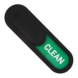 FRCOLOR Sauberes Schmutziges Zeichen Besteckkorb Für Die Spülmaschine Magnettafel Planke Wiederverwendbar Geschirrspüler Spülmaschinenreiniger Geschirrspüler-Magnet Black Abs