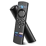Ersatz Sprachfernbedienung (3rd Gen) mit Sprachfunktion Passend für Smart TVs Cube, Fire-TV-stick/Lite/4K, für Insignia/Toshiba/Pioneer Smart TVs