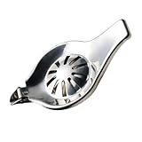 Cabilock Zitrone Prise citruspresse juicer machine juice jacking juicers manueller Entsafter Manuelle Zitruspresse Manuelle Orangenpresse Obstpresse für die Küche Rostfreier Stahl Silver