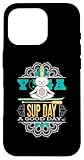 SUP paddleboarding Stand Up Paddle Katze Yoga supboard Hülle für iPhone 16 Pro