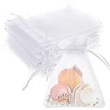 50 Stück Organzasäckchen 13x18cm Organzabeutel Transparent Hochzeit Organzabeutel groß Organza Beutel Mit Kordelzug Organza Säckchen Für Hochzeiten Weihnachtsgeschenke Süßigkeiten Gastgeschenke
